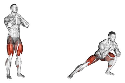 Bodyweight Lateral Lunge