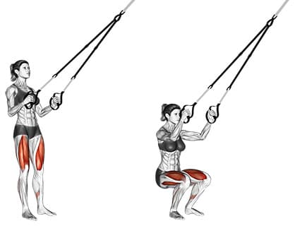 Suspension-Assisted Squat