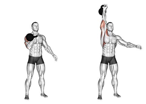 Kettlebell Shoulder Press